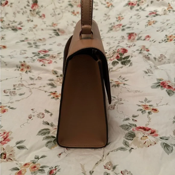 Kate Spade Tan Leather Satchel with Classic Silhouette - Picture 8 of 14